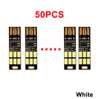 Mini USB LED Night Lamp Dimmable SMD 5730 USB Book Light Touch Control 6 leds Light For Laptop PC Book Reading Table Lamp
