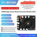 900W 30A /1500W 50A High Current Boost Power Module Dual Inductor Full Power Low Ripple Step-Up Moule for Audio Amplifiers