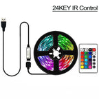18/LEDs Strip Lights RGB 5050 5M 10M 20M 30M Bluetooth WIFI IR Control Music Sync 5V For Bedroom TV Wall Living Room Decor Party