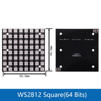 5V 1Bit 3 4Bit 7 8Bit 9 12Bit 16Bit 24Bit 32Bit 64 Bits WS2812 5050 RGB LED Ring Lamp Light + Integrated Drivers For Arduino Diy