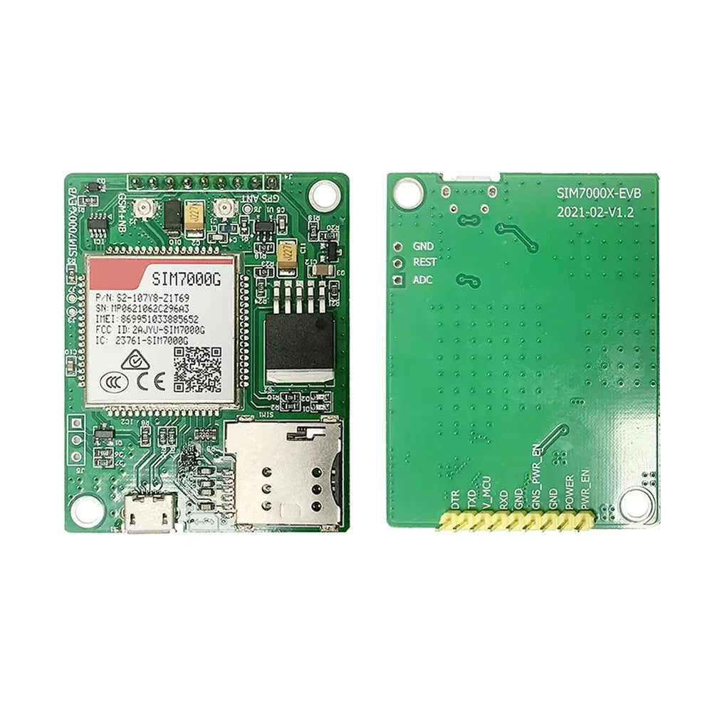 VoltSSIM7000G Module Development Board Global Band NB IoT Modem With GPS LTE CAT-M1(eMTC) Competitive With SIM7000E SIM7000A