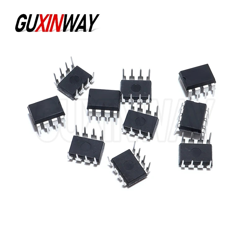 10PCS PIC12F629-I/P PIC12F629 DIP8 Direct Insert PIC12F675-I/P PIC12F675 DIP-8 PIC 8-bit Flash Microcontroller DIP-8 12F629