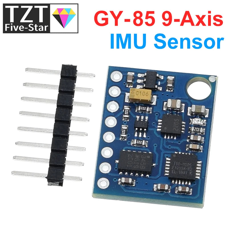 GREATZT GY-85 BMP085 Sensor Modules 9 Axis Sensor Module (ITG3205 +ADXL345 + QMC5883L) ,6DOF 9DOF IMU Sensor