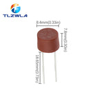 10PCS Round Fuse Slow Blow 500mA 1A 2A 2.5A 3.15A 4A 5A 6.3A 8A 10A 250V 382 Plastic T2A LCD TV Power Board