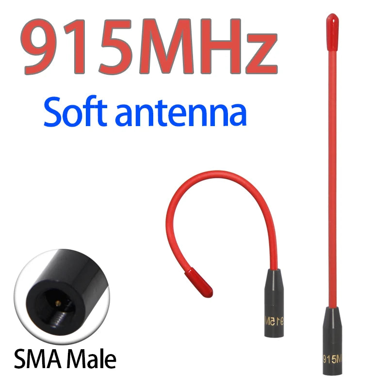 LoRa 915MHz Whip Antenna 902-928MHz 906MHz 923MHz For Meshtastic LORA32 ESP32 Module Long Range SMA Male Omni Antenna Colours