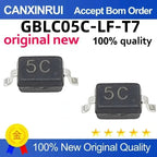 (5-100 pieces) New GBLC05C-LF-T7 SOD-323 silk screen 5C bidirectional ESD protection diode chip IC