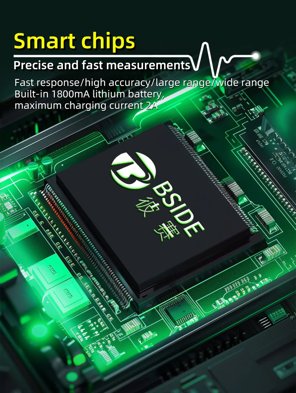 BSIDE New Touch Screen Digital Oscilloscope+Signal Generator Dual Channel 50MHz Automatic Osciloscópio Tools Graphic Tester