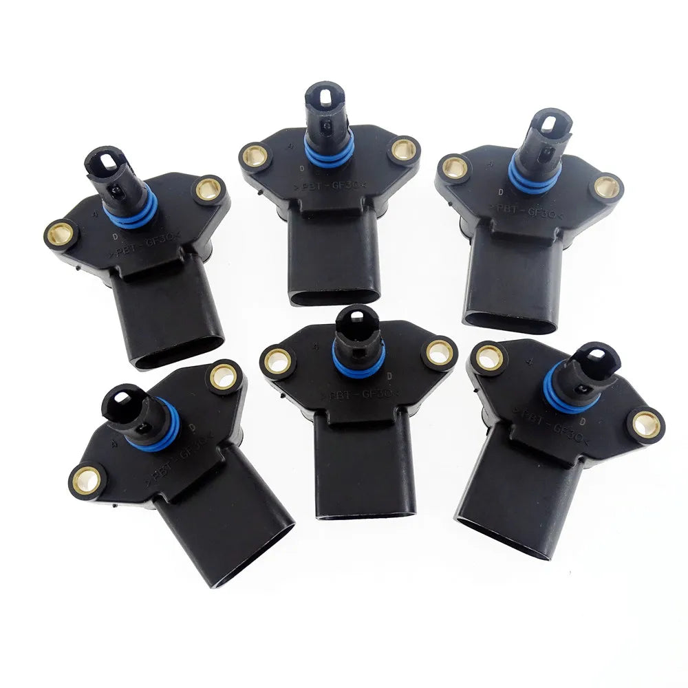 6Pcs 036906051 MAP Intake Manifold Absolute Pressure Sensor 1.2 1.6 1.4 16V For Golf MK3 MK4 Polo 036906051D