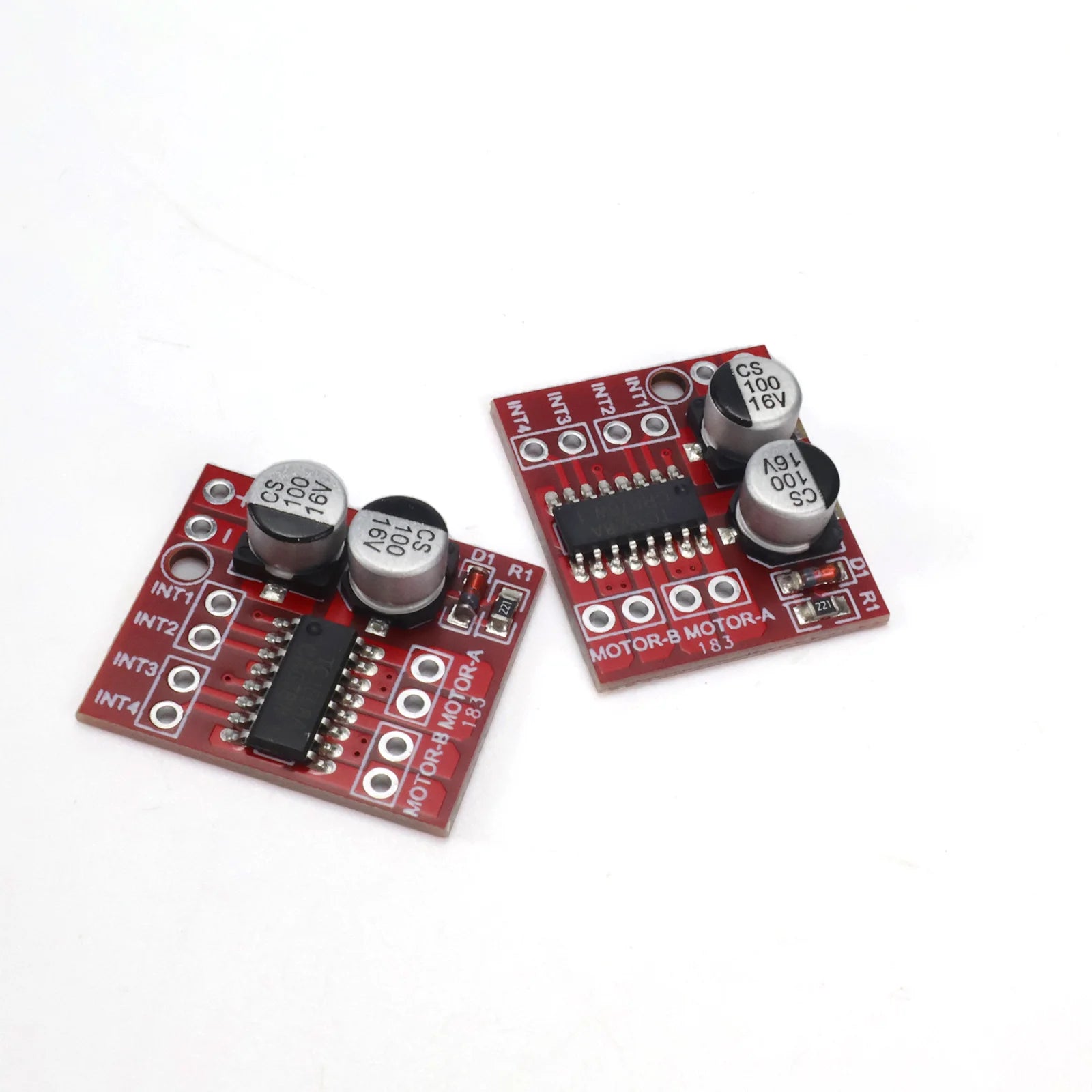 Mini L298N MX1508 Motor Driver Module 2V-10V 1.5A Dual Channel PWM Speed Controller Dual H-Bridge for Arduino Smart Car