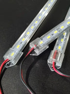 Factory Wholesale DC12V 10cm 20cm 50cm SMD 5730 5630 LED Hard Rigid Strip Bar Light Aluminium Shell +PC Cover LED Bar Light