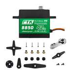 PTK Servo 8.4V 30kg 40kg High speed0.05 brushless RC servo motor Waterproof 1/8 1/10 1/12 scale automotive fixed wing robot 180°
