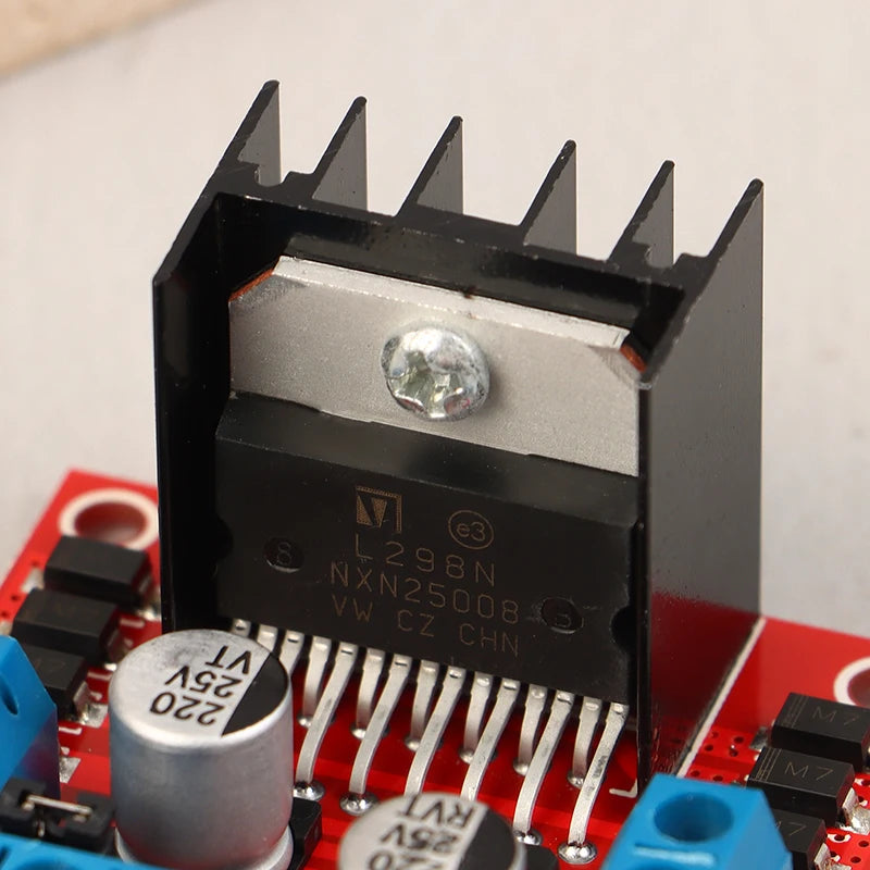 1PC 5V 2A L298N DC Motor Driver Module L298N Stepper Motor Smart Car Robot Breadboard High Power L298 DC Motor Driver