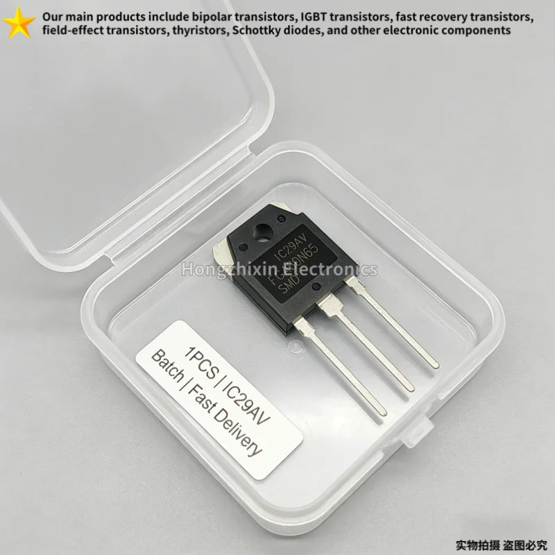 FGA60N65SMD 5/10PCS Original FGA60N65 60N65 TO-3P 60N65SMD 60A 650V IGBT High-Power Transistor Commonly Used in Welding Machines