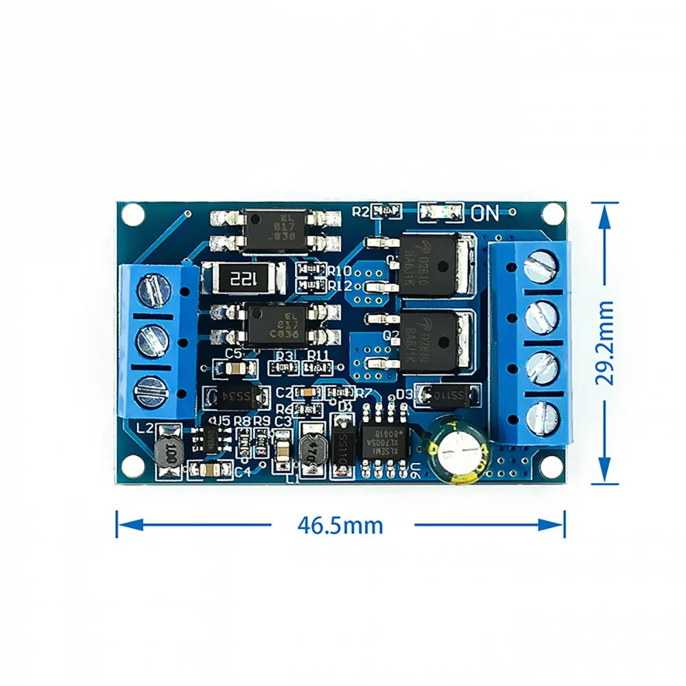 1pc High-Power 600W MOS Tube FET Trigger Drive Module DC 4V-60V PWM Control High / Low Level Trigger Switch