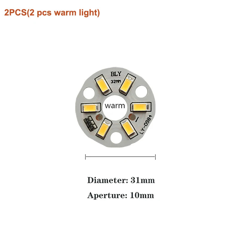 Warm White DC5V 3W USB LED Lights 5730 Chip Single/3 Color Reading Night Light Desk Book Tablet Lamp Switch Power Cable Dimmable
