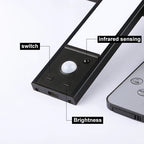 2Pcs Set Ultra-Thin LED under Cabinet Light 20/30cm Magnetic Rechargeable Motion Sensor for Kitchens Closets Workshops