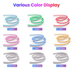 Neon Strip DC 12V IP65 Waterproof 2835 120Leds/M White/Blue/Pink/Yellow/Red/Green Flexible Ribbion Rope LED Strip 0.5M 1M 3M 5M