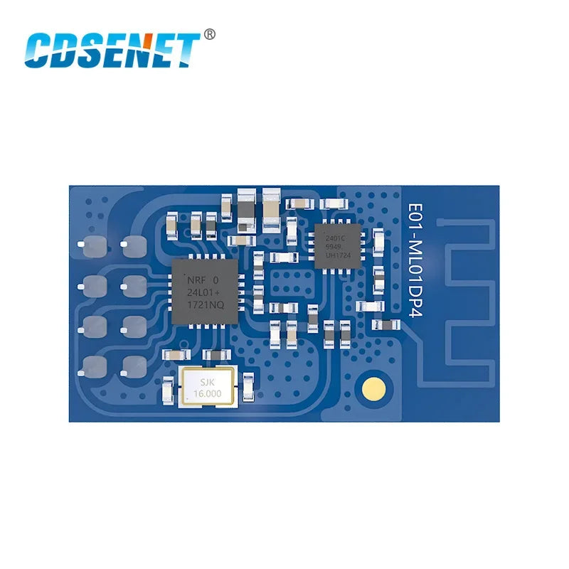 nRF24L01P SMD E01-ML01DP4 SPI 2.4GHz nRF24L01 PA LNA Wireless rf Transceiver 20dBm Long Range 2.4G nRF24L01+ PCB Anten rf Module