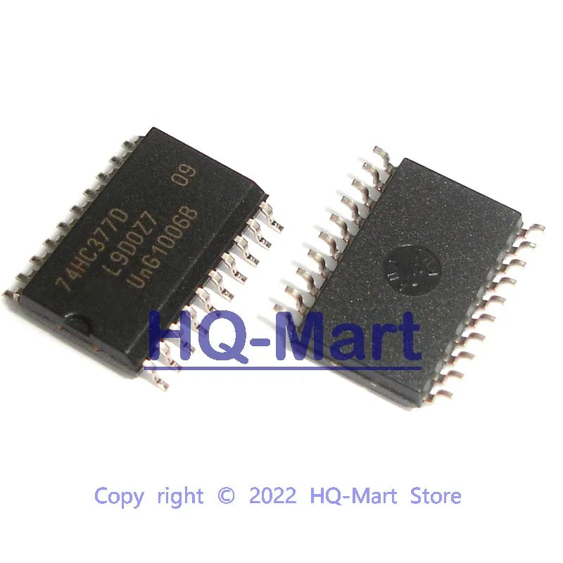 5 PCS 74HC377D SOP-20-7.2mm 74HC377 SMD Octal D-Type Flip-Flops With Clock Enable 20-SOIC Chip IC