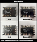 3 Phase Solid State Relay AC to AC 75-280V Input 24-480V Load 110 Volt Power Rele 220V 230V Voltage Control Relay 10-100A