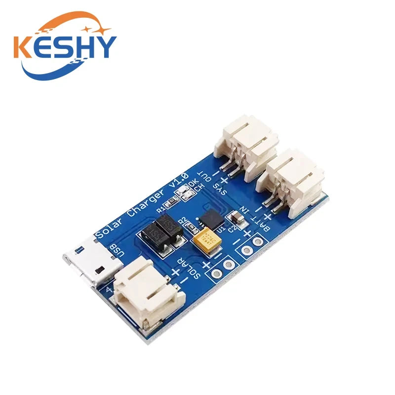 Mini Solar Lipo Lithium Battery Charging Charger Board CN3791 CN3065 Solar Panel Regulator Controller Module with Cable