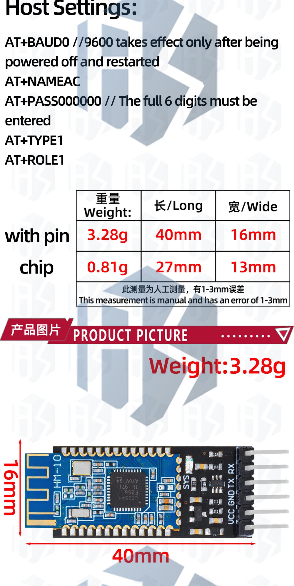 HM-10 BLE 4.0 (Bluetooth Low Energy) UART Transparent Wireless Module-Bi-Directional 3.3V/5V Logic Level Shifter for Arduino
