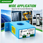 BEMD200 DC Current Sensor 1-200A 10-30VDC Current Transformer Overcurrent Protection Relay Current Detection Switch PLC