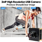 ELP 1200P 2.3MP Global Shutter USB 3.0 Camera Module High Speed 120fps 200fps Color Webcam UVC Plug and Play Industrial Camera