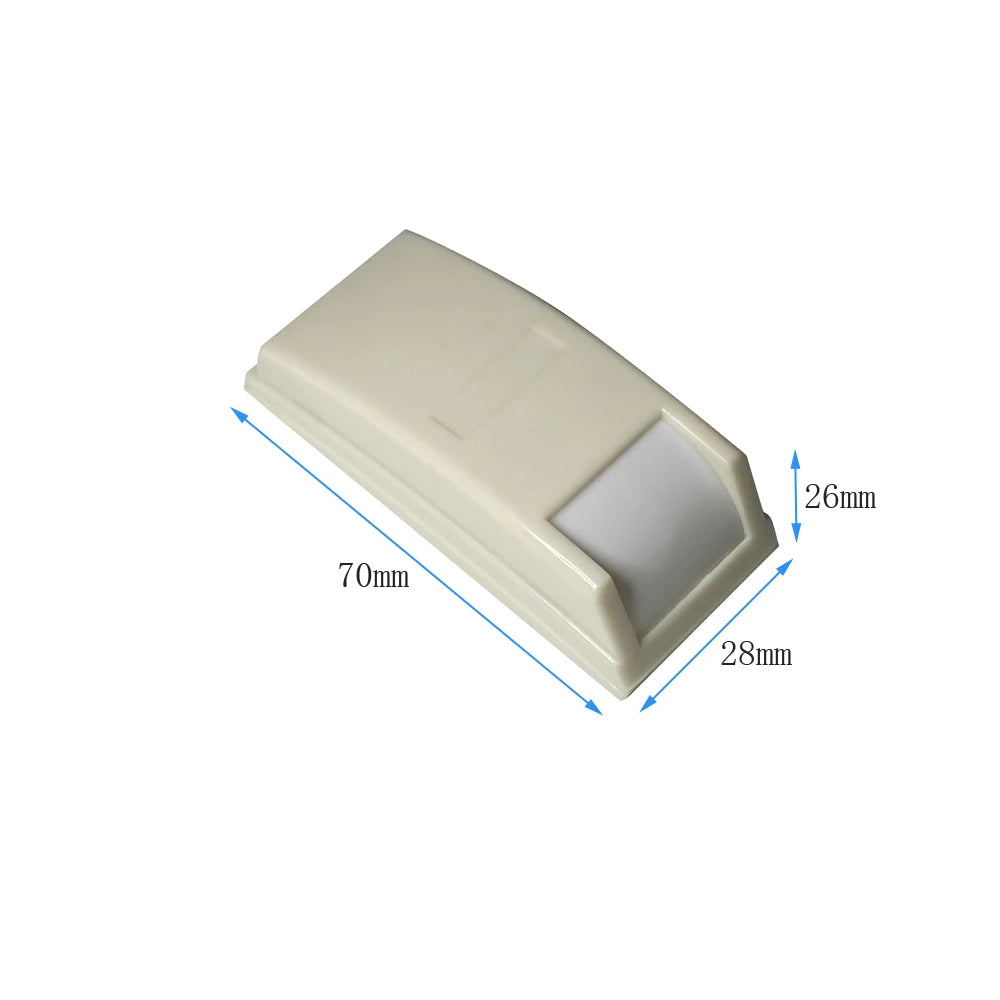 4Pcs 461 Wired Passive Infrared Detector Mini Curtain PIR Motion Sensor For Home Security Indoor Intruder Burglar Alarm