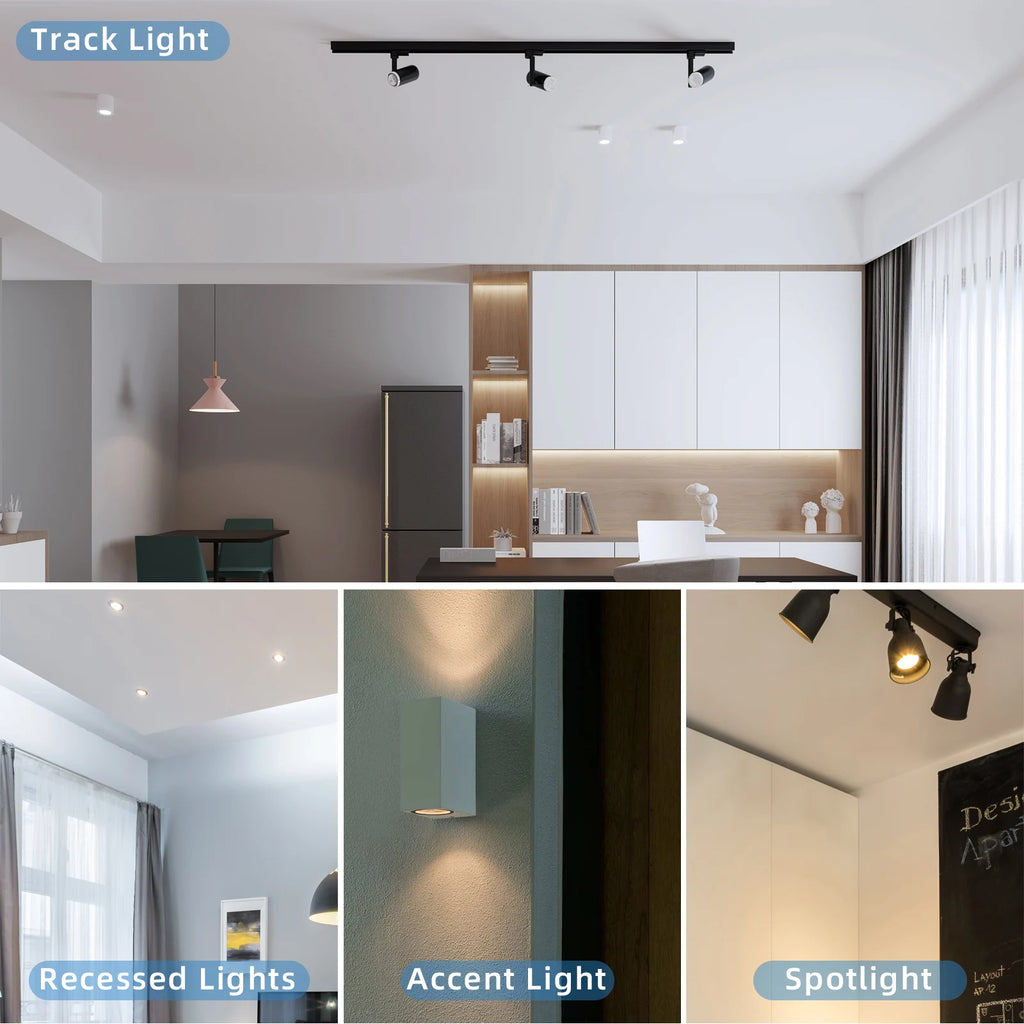 1-10PCS LED spot light GU10 AC220V LED energy saving bulb 3W 6W 9W 12W LED Lamp Spotlight Bulb 38 Degree lampara for home