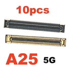 10pcs USB Charging FPC on Board MainBoard For Samsung A15 A25 A35 A55 A04 A14 A24 A34 A54 Connector Clip Port Plug