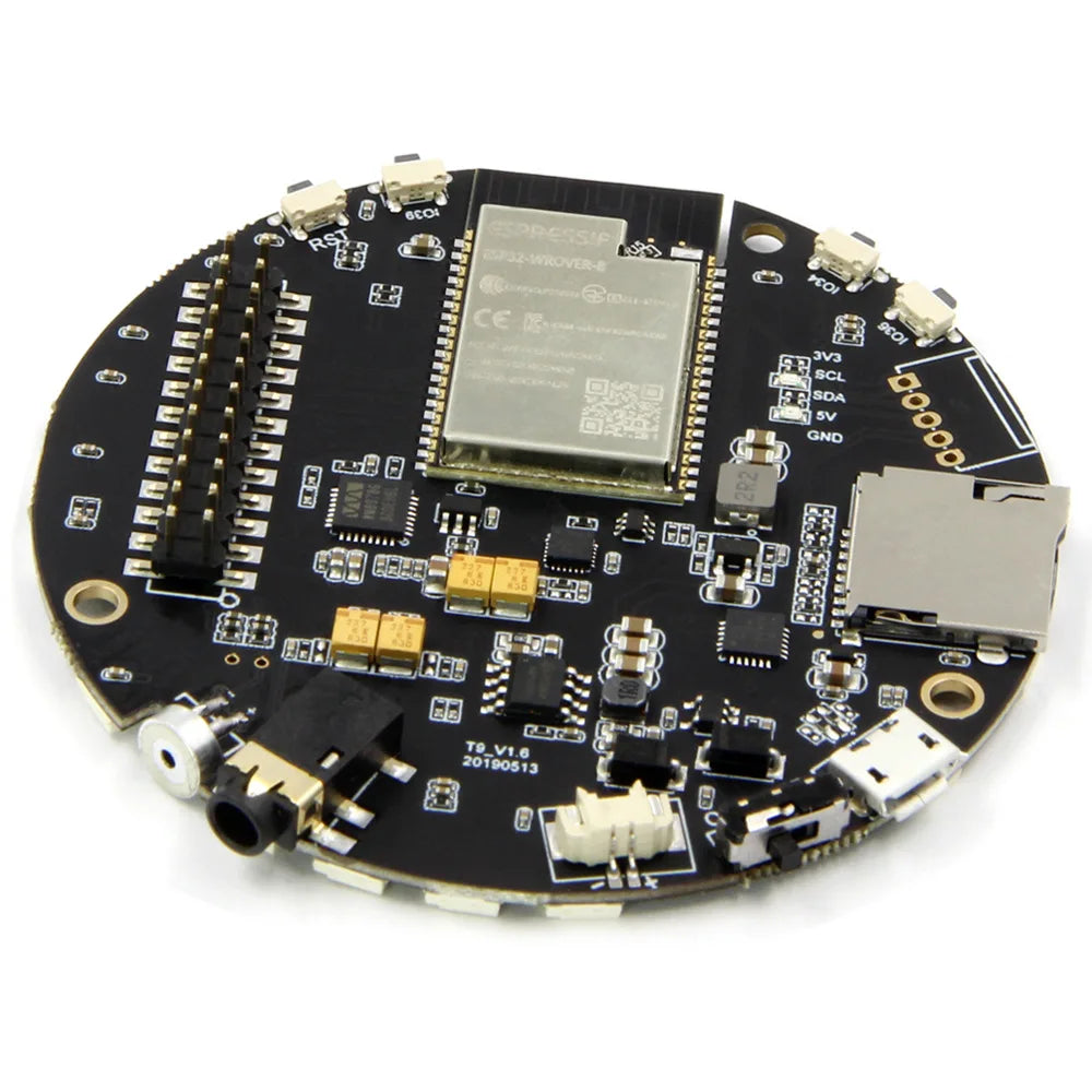 TAudio V1.6 ESP32-WROVER WiFi Bluetooth Module MPU9250 Gyro Accelerometer WM8978 12Bits Audio Chip SD Card Interface