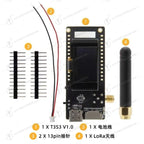T3S3 V1.0 ESP32-S3 LoRa SX1280 2.4G Development Board WiFi Bluetooth Wireless Module 0.96 Inch OLED Display Type-C