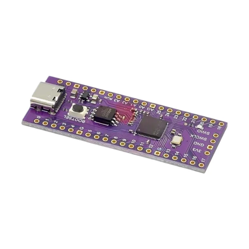 Ultimate Pico RP2040 128Mbit 16MB/4M compatible with Raspberry Pi, featuring a dual-core processor