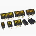 5Pcs 1.27mm Pitch Dip Switch SMD SMT Slide Type Switch 1/2/3/4/5/6/8 Position