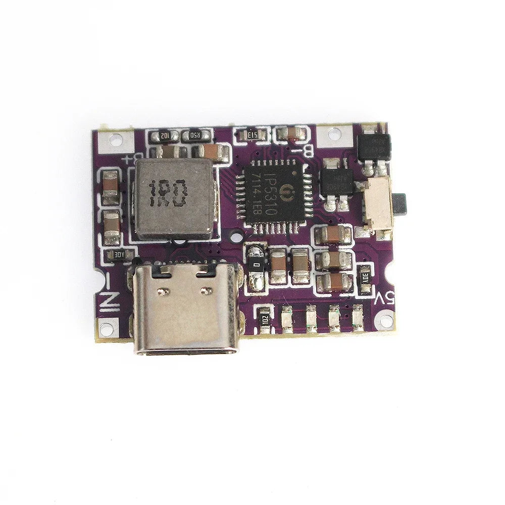 1PCS 5V 3A Power Charging and Discharging Integrated Module TYPE-C USB Lithium LiPo Battery Charger Board DIY
