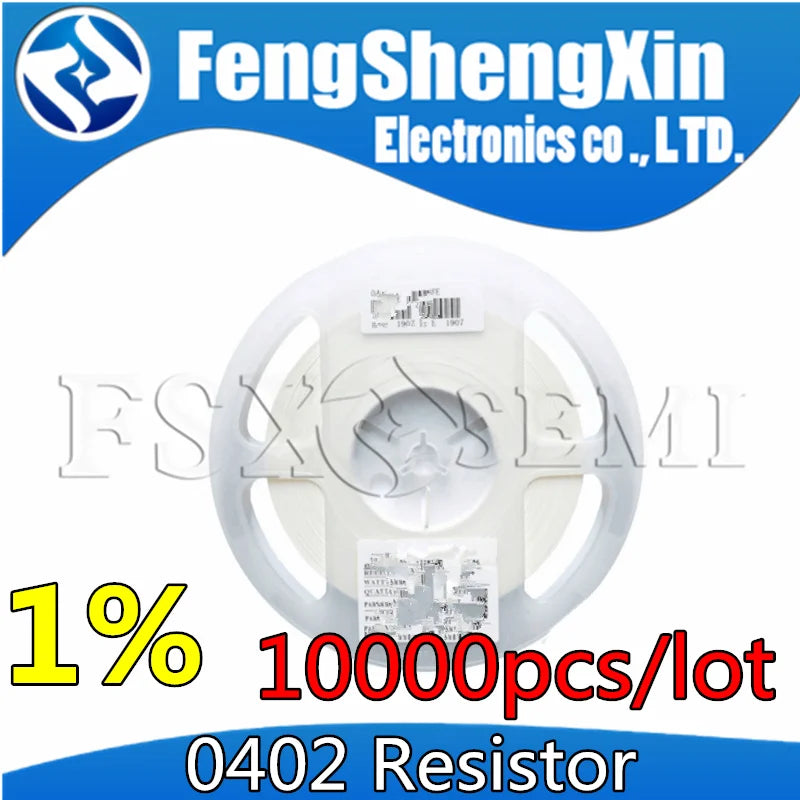 10000pcs/lot 1% 0402 1/16W SMD resistor 0R ~ 10M 1/2W 0 1 10 100 150 220 330 ohm 1K 2.2K 10K 100K 0R 1R 10R 100R 150R 220R 330R