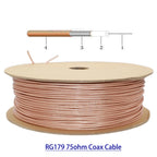 DIN 1.0/2.3 Mini BNC Male to BNC Male/Female Connector RG179 RF Coaxial Cable HD SDI 75ohm For Blackmagic HyperDeck Shuttle
