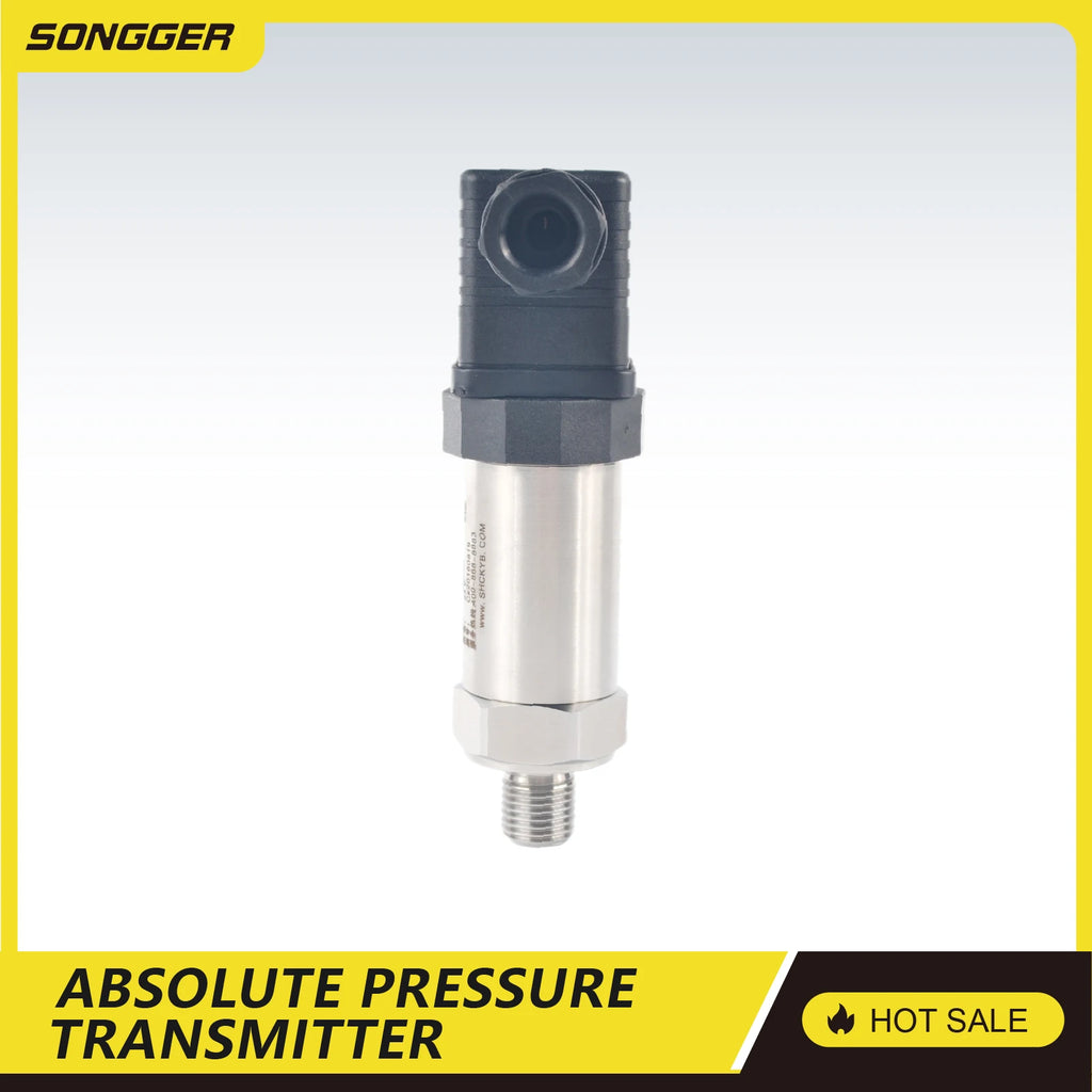Absolute Pressure Transmitter HTP-300 RS485 4-20mA 0-5V 0-10V Modbus Vacuum Sensor High Accuracy IP65 Barometric Transmitter