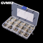 150Pcs 15value 5x20mm 6x30mm Glass Fuse Assorted Kit Box 0.25A 0.5A 1A 2A 3A 5A 8A 10A 15A 20A 30A