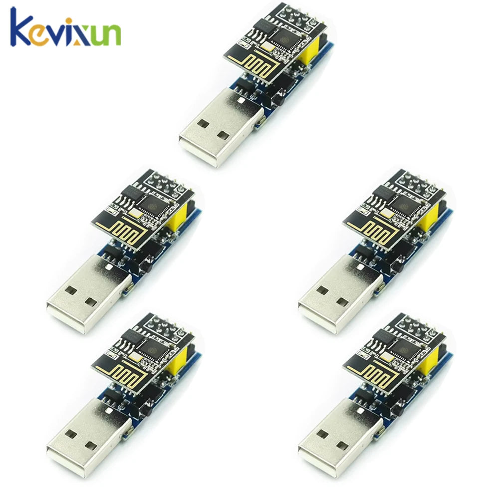5/1PCS CH340C USB ESP8266 ESP-01 ESP01S Prog WIFI Downloader Module Developent Board for Arduino Programmer Adapter