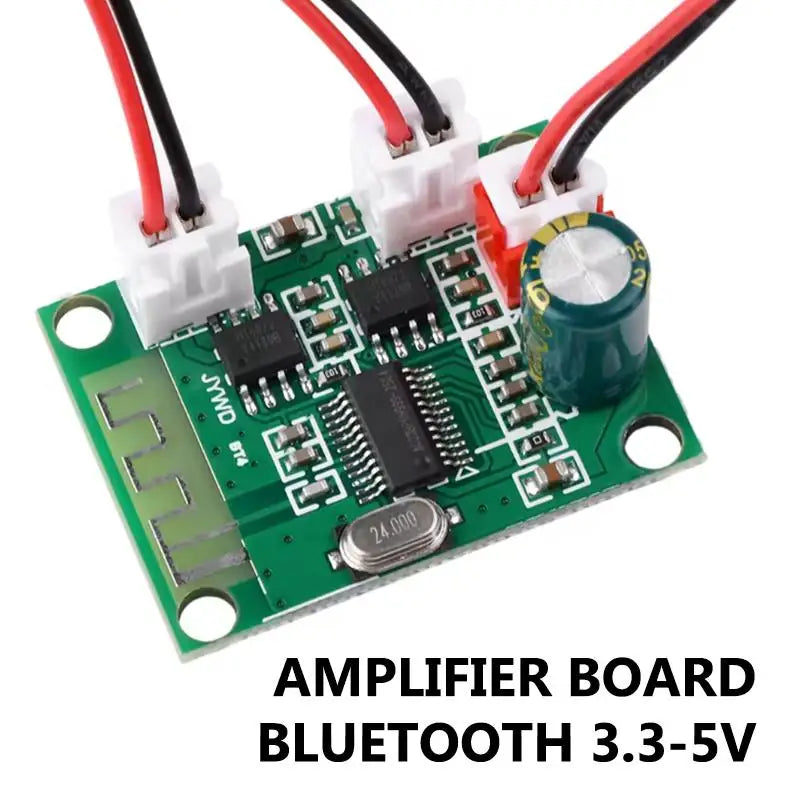 Wireless Bluetooth Audio Amplifier Board Dual Channel 4Ohm 3W Plus 3W DC 3.3V 5V Stereo Module for DIY Audio Speaker Projects