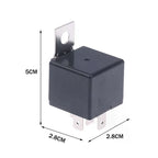 1Pc CMA31-C DC12V Waterproof Automotive Relay 12VDC 5Pin 30A With Backplate HKE Car Relay 12V 5Pin With Relay Socket
