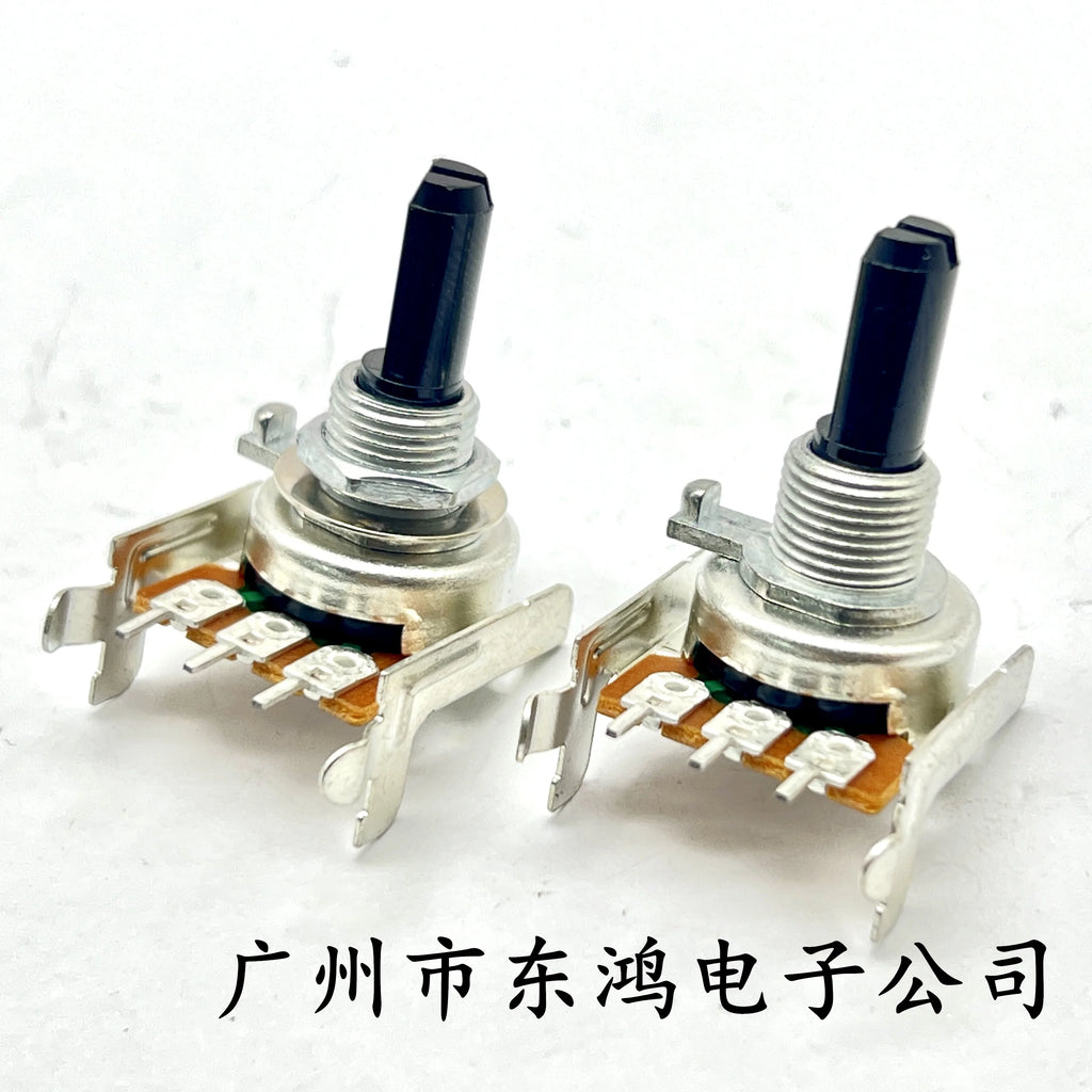1 PCS 161 Horizontal Potentiometer 3-Pin B252 B2.5K with Bracket Shaft Length 20mm