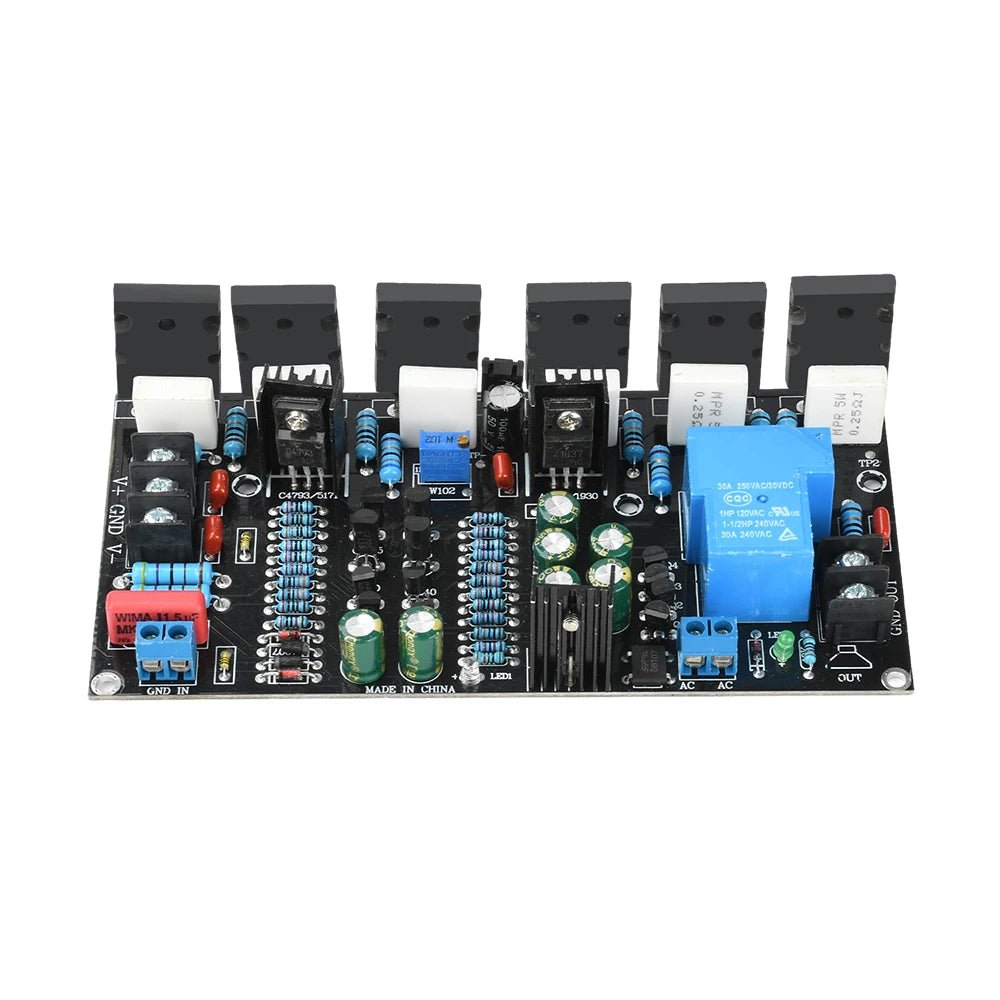 300W Mono Power Amplifier Board 1943+5200 Hifi High-Power Audio Amplifier Board With Speaker Protection