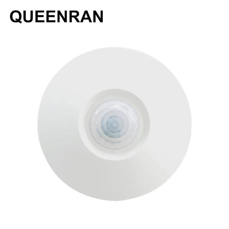 1/2pc Wired Ceiling Microwave+PIR Motion Sensor Motion Detector Alarm 360° Detection Movement Alarm Pet Immune for Home Security