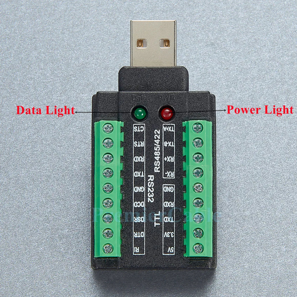 USB to 485 RS485/422/232/TTL Converter Serial Interface with FT232RNL Chip 4 in 1 Serial Adapter with FTDI Chip