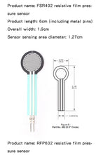 FSR402 Resistive Film Pressure Sensor Force Sensitive Resistor Thin Film RFP602 Weighing Sensor Module