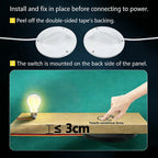 110V 220V 400W Hidden Wooden Touch High-Power 400W Controller for Cabinet, Nightstand, and LED Strip Lights Touch Switch Sensor
