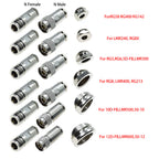 1X N Male Female clamp RG8, LMR400 RG5,RG6,LMR240, RG8X,RG58, RG400, RG142, 10D-FB,LMR500,RF Coaxial connector Coax Cable Wire